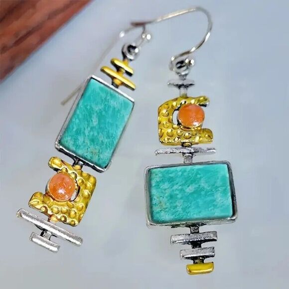 Back In Stock, BOHO Art Earrings - Picture 1 of 4